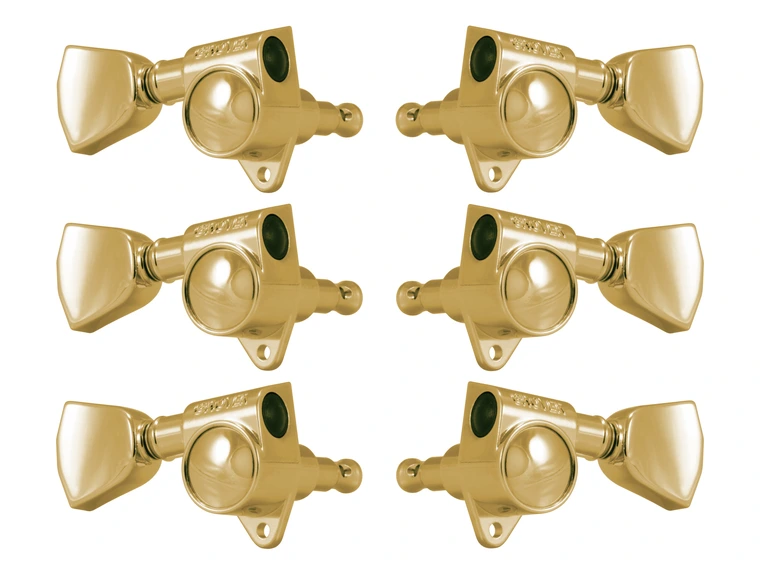 Grover 102GK Original Rotomatics Guitar Machine Heads, 3+3 - Gold 