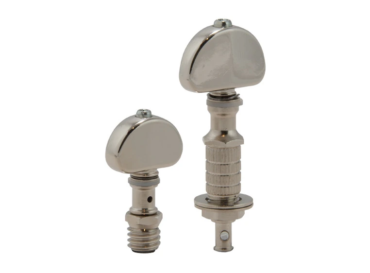 Grover 117N Perma Tension Banjo Pegs w/Metal Button - 5 pcs. - Nickel 