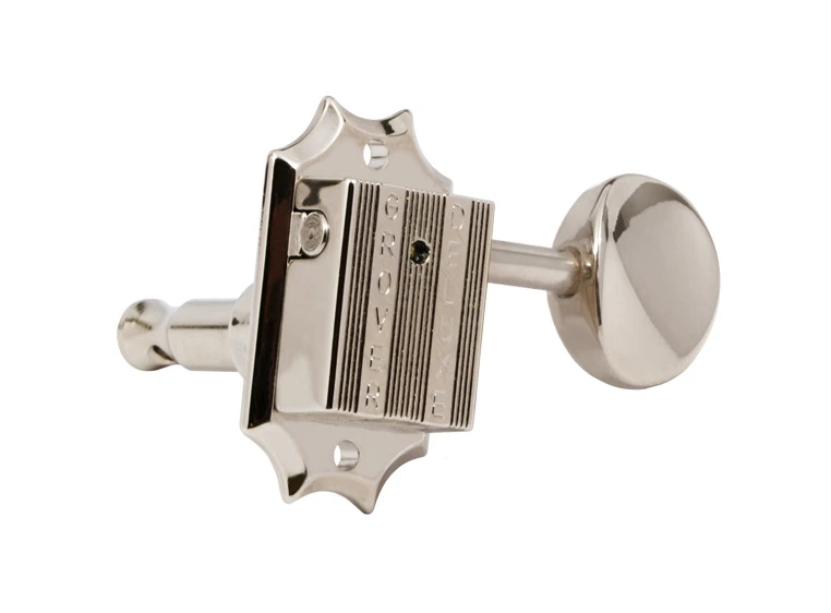 Grover 136N Vintage Deluxe Guitar Machine Heads, 3+3 - Nickel 