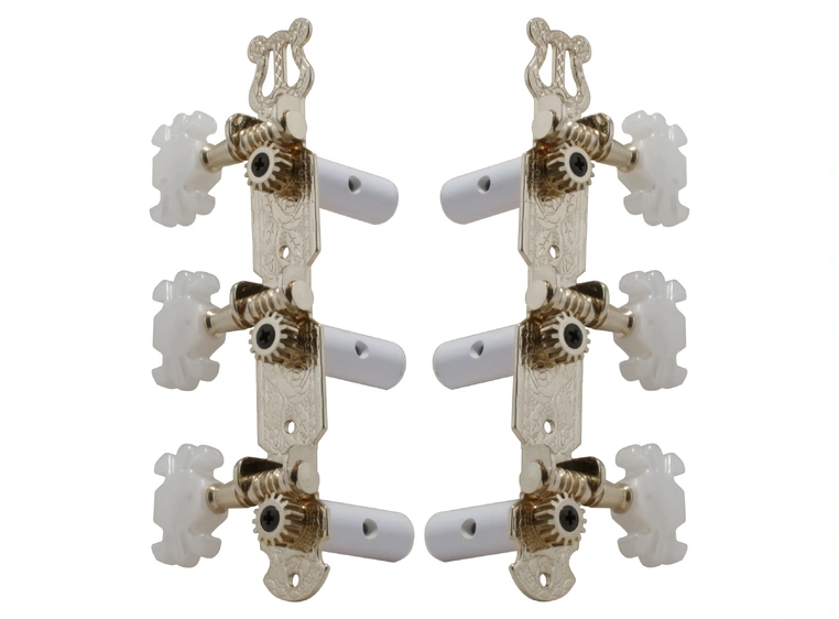 Grover 303N Classic Guitar Machines Heads, 3+3 - Nickel 