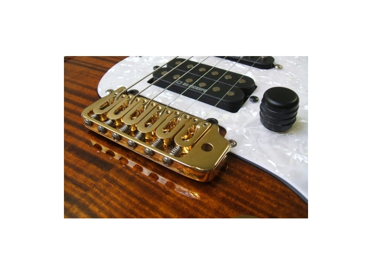 Hipshot 6-String US Contour Tremolo Bridge - Gold 