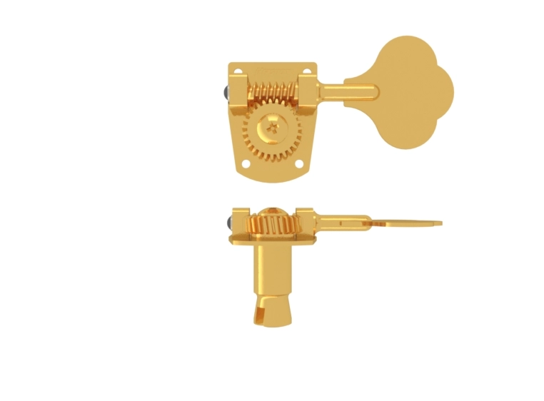 Hipshot HB7 - BassTuning Machine for F- Style Made in Mexico - Gold 
