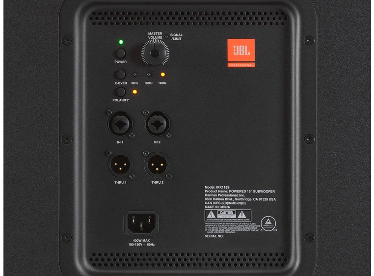 JBL IRX115S aktiv 15" sub 