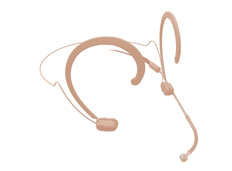 JTS CM-808UL Hodebøylemikrofon kardioide Beige. Utskiftbar kabel. 