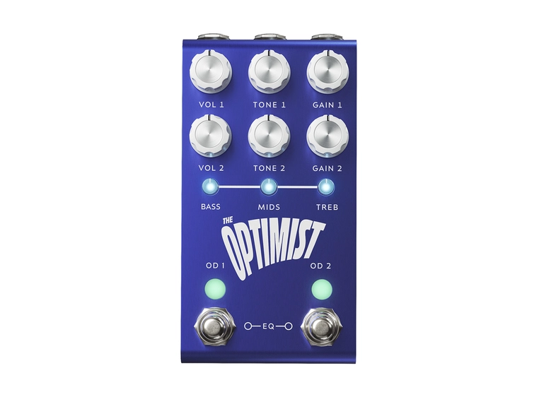 Jackson Audio The Optimist MIDI-Controlled Dual Overdrive/EQ (CW) 