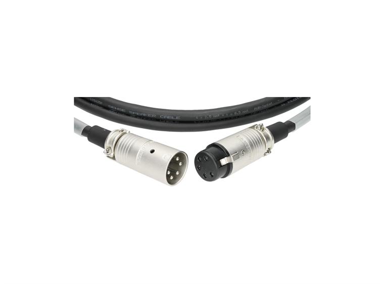 KLOTZ Speaker cable, PUR 4 x 2.5 sense cable EP 5p. F-M 3m