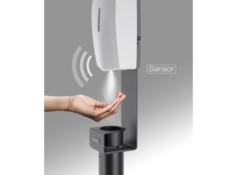 K&M 80359 Disinfectant columm stand inkl sensor dispenser 