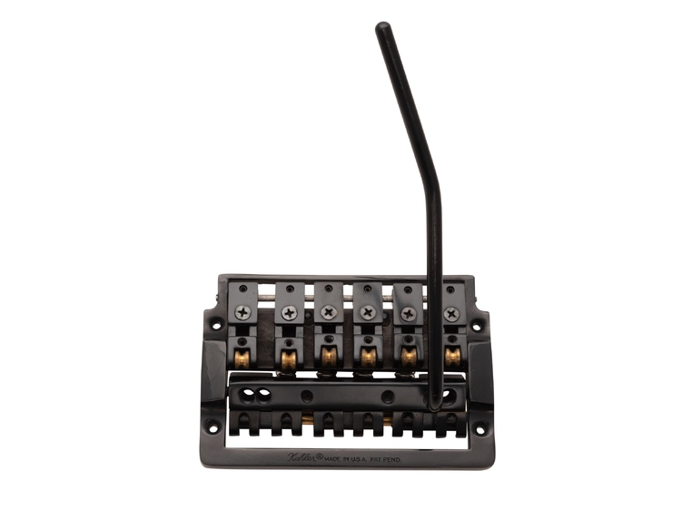 Kahler 2418R-XW6 - 6-String Bass Tremolo with Extra Wide Rearward Saddles - Black 