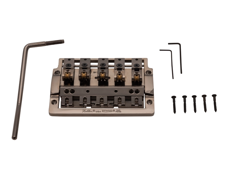 Kahler 7415 - Hybrid 5-String Bass Black Tremolo with Extra Wide Rearward Saddles 