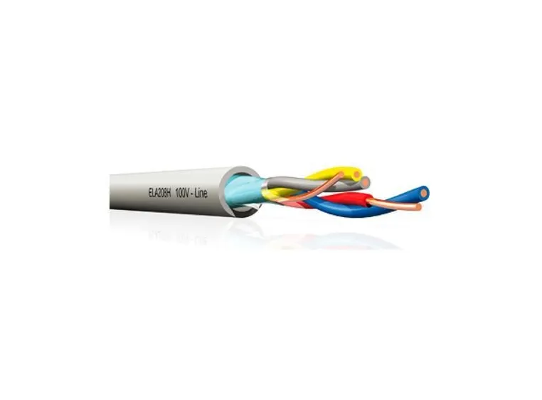 Klotz 100V Line-PA Speaker Cable 2-pair FRNC Dca grey 300m 