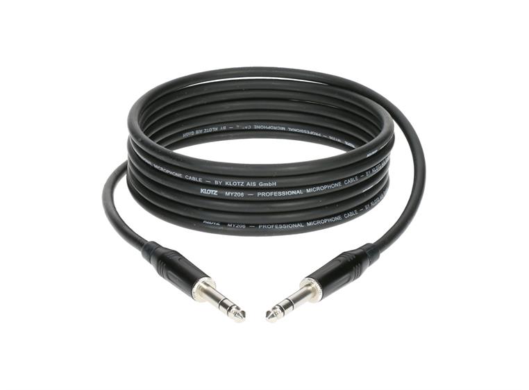 Klotz B4PP1A balanced jack cable with Amphenol plug 10 m