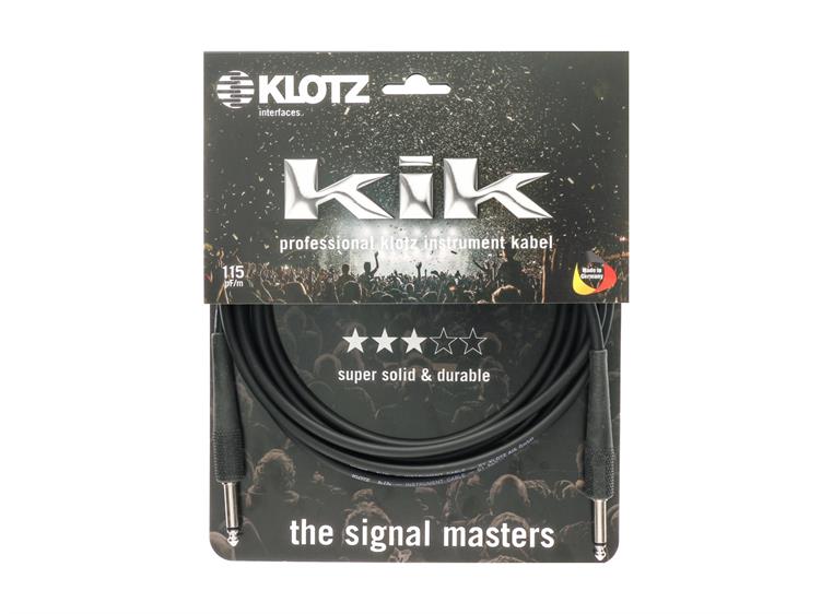 Klotz KIK Pro Instrument cable black 2 m