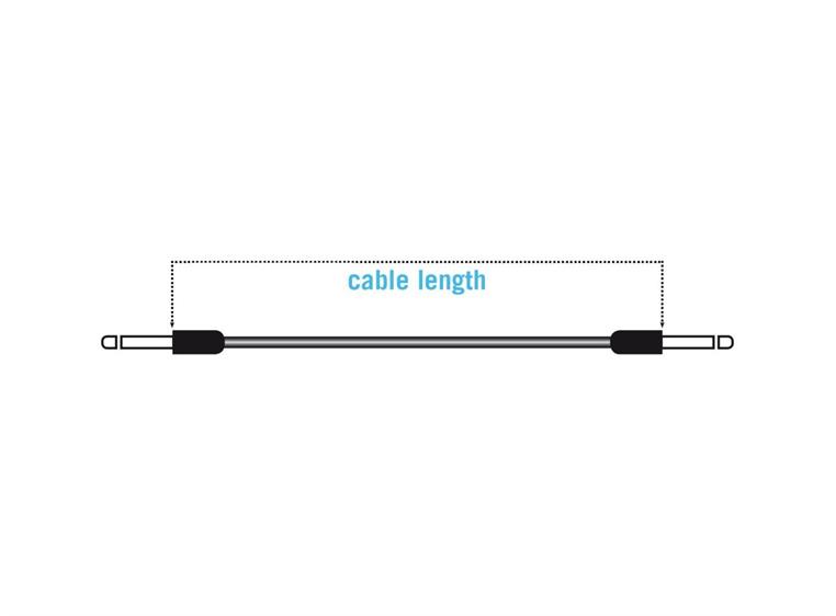 Klotz PRON-PR unbalanced professional patch cable 0,3m