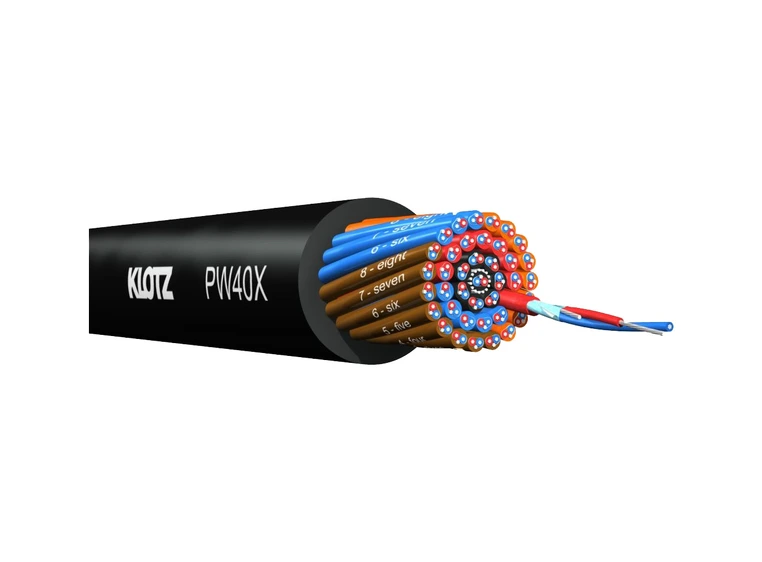 Klotz PW02X Polywire multikabel 2p - 30m 