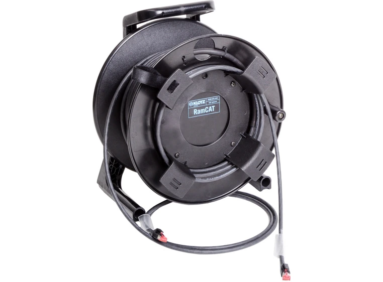 Klotz RAMCAT CAT5 S/UTP RJ45/RJ45 drum black 70 m 