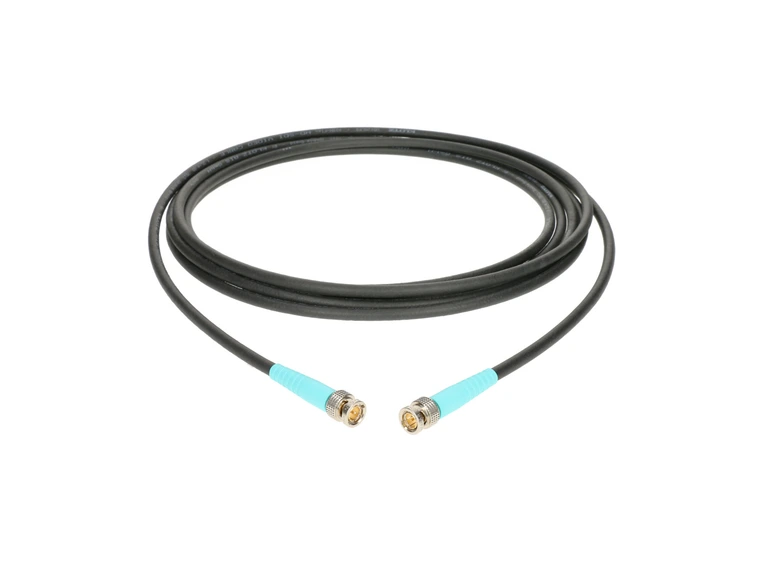 Klotz UHD/4K Plug D&H BNCProM/ProM Cyan Sleeve 20m 