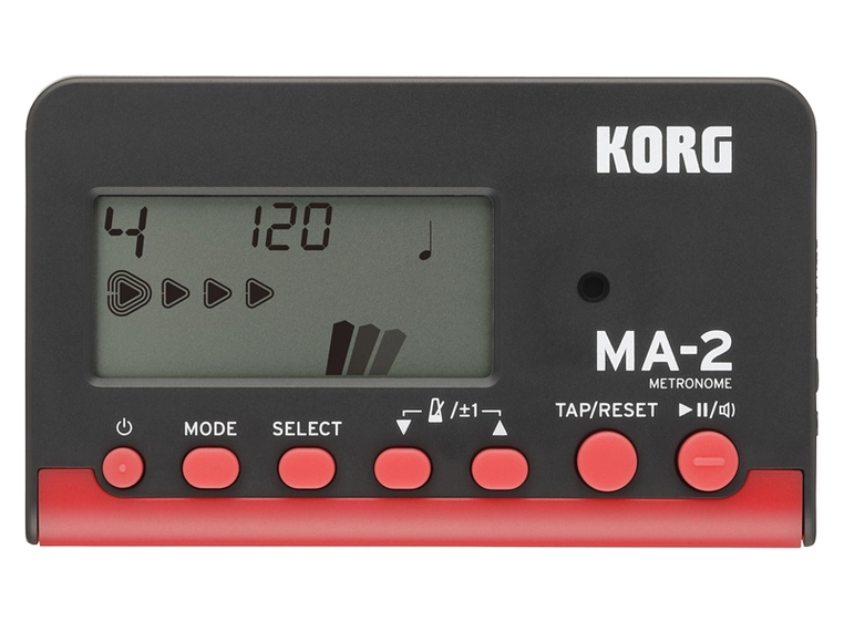 Korg MA-2-BKRD Metronome Svart og rød 