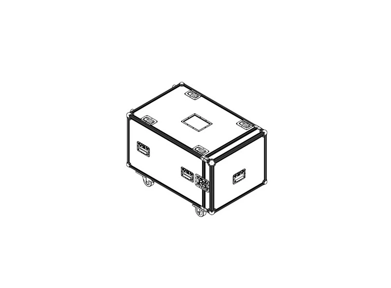 LUCENTI Flightcase for 50 stk. BW-100 