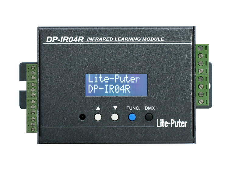 Liteputer DP-IR04R IR modul m/lærefunks. Strømforsyning 12VDC (ikke inkludert) 