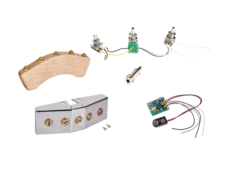 MEC 60089-5 - Complete Active Electronics & Pickup Set 5-string 