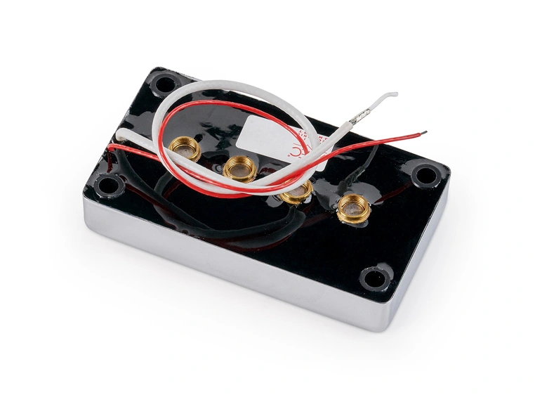 MEC Active Vintage Single Coil Bass Pickup, 4-String, Neck - Chrome 