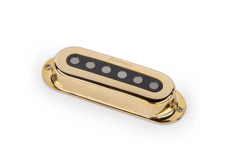 MEC Framus Vintage Atlantic Guitar Pickup, Neck & Bridge - Gold Cover 