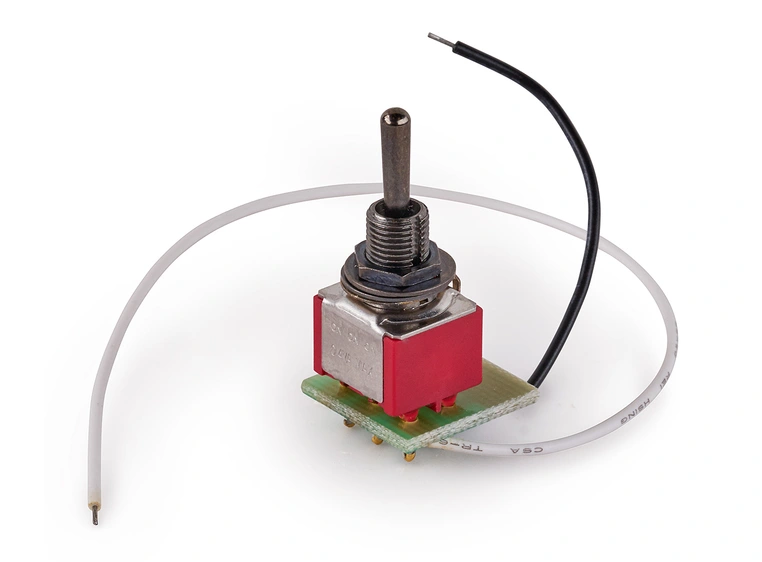 MEC Mini Toggle Switch Assembly for Warwick Streamer Jazzman - Black 