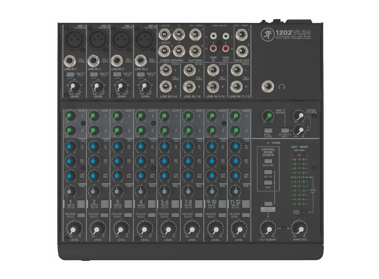 Mackie 1202VLZ4 12-channel Compact Mixer 