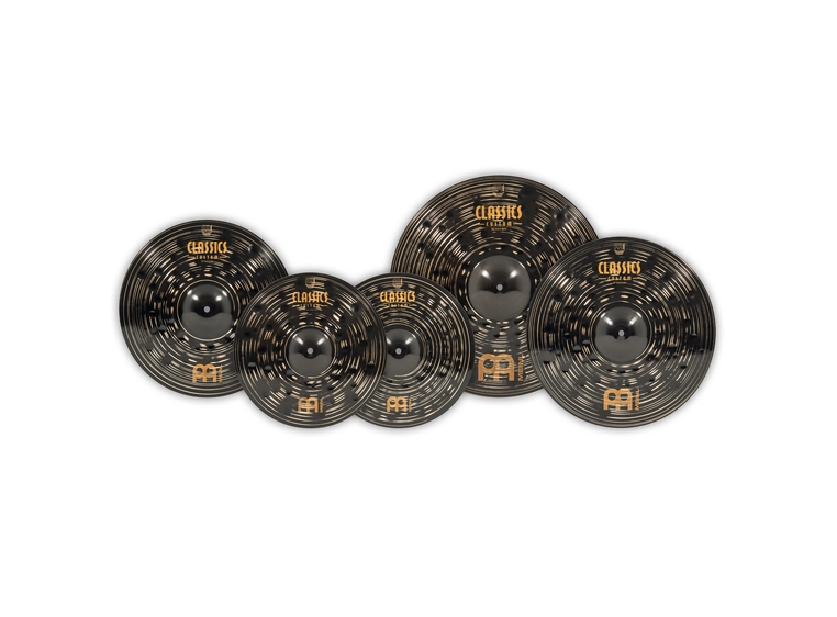 Meinl Cymbals CCD460+18 Classics Custom Dark 4-del Bonusset 18 på kjøpet 