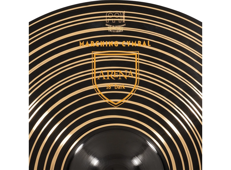 Meinl Cymbals MA-AR-18DA Marching Cymbal 18 Arena Dark 