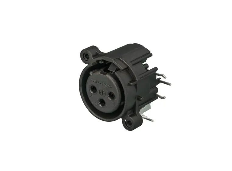 Neutrik NC3FAHR2-0 XLR chassis 3P hun PCB 