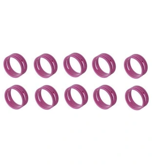 Neutrik fiolett ring XX-plugg Pose a 10 stk