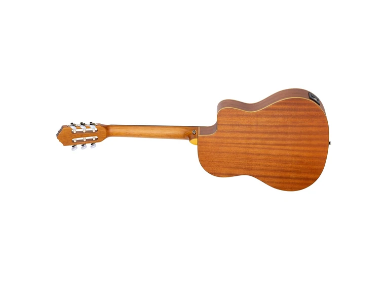 Ortega RCE125SN-L Klassisk gitar 4/4 Size, med mik, Thin, Slim Neck, Lefthand 