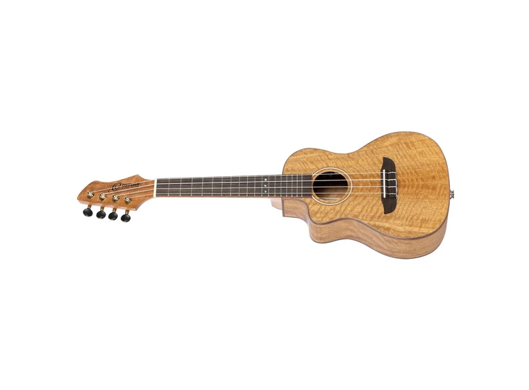 Ortega RUMG-CE-L Concert ukulele med mik, Gigbag, Lefthand, Horizon 