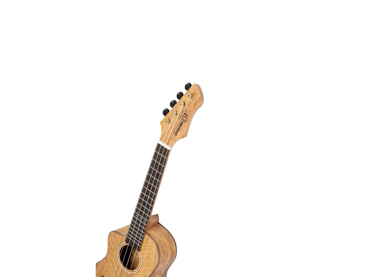 Ortega RUMG-CE-L Concert ukulele med mik, Gigbag, Lefthand, Horizon 