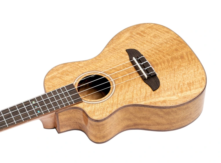 Ortega RUMG-CE-L Concert ukulele med mik, Gigbag, Lefthand, Horizon 