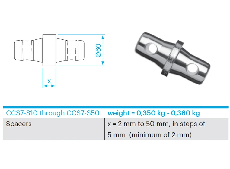 PROLYTE CCS7-S50 Spacer 50mm 