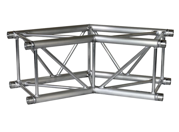 PROLYTE H40V-C005 Firkant hjørne 2-Veis 135°, Alu, Ø48x3mm 