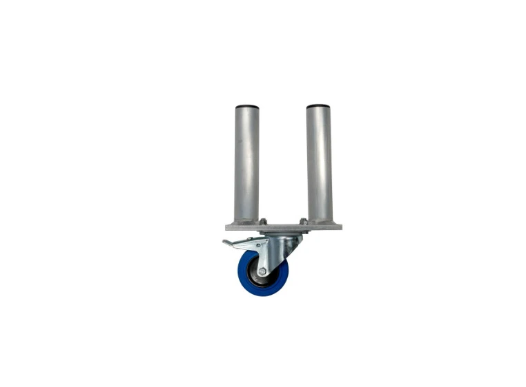 PROLYTE SM-L StageDex riserhjul dobbel Plattinghøyde=40cm, m/brems 