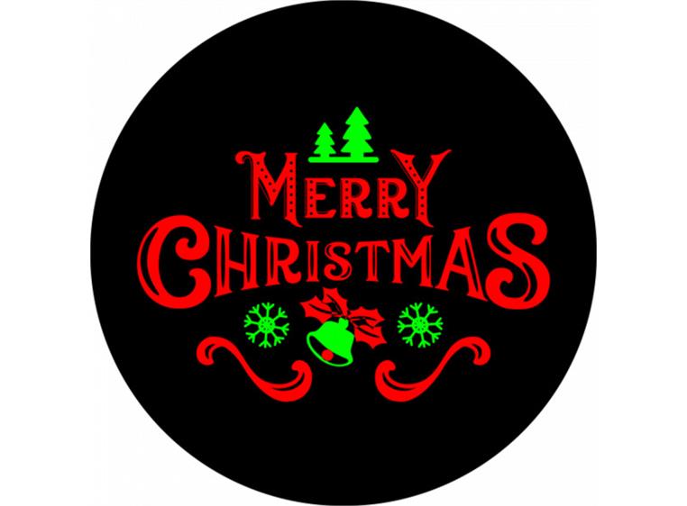 Prolights Gobo xmas Bell Greetings 3 F size, 2 Colors
