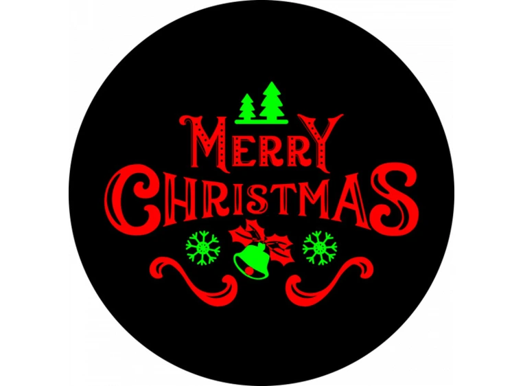 Prolights Gobo xmas Bell Greetings 3 F size, 2 Colors 