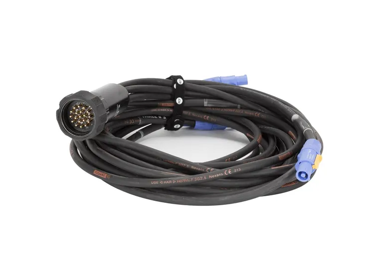 RCF CBL LKS 19 Array fan out kabel 0.5 - 1.3 - 2.1 - 2.9 - 3.7 - 4.5 M 