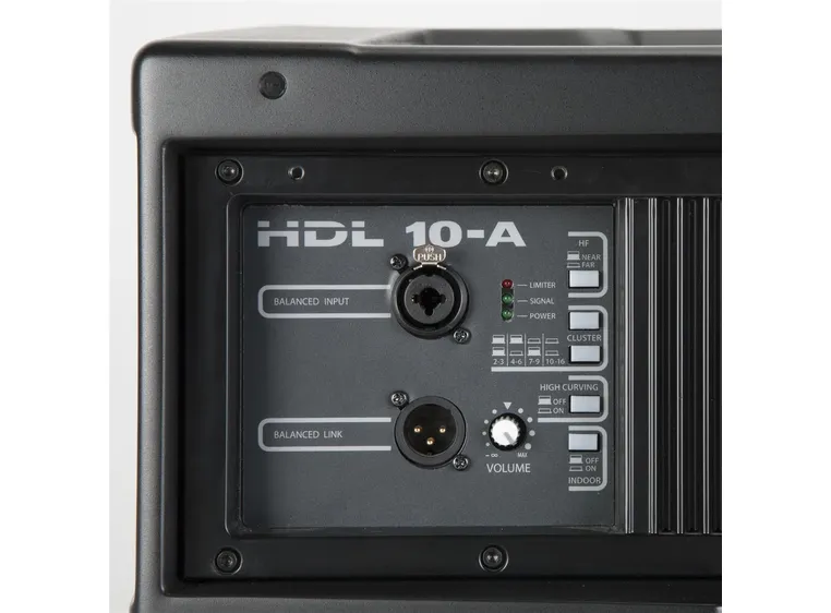 RCF HDL 10-A HDL 10 Aktiv 2-veis Line array modul 2x8" + 2" Black 