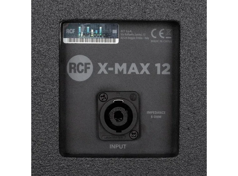 RCF X MAX 12 2 way full range high power 12" - 1.4" 800W 