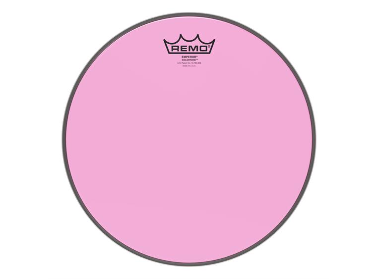 Remo BE-0312-CT-PK Emperor Colortone Pink Drumhead, 12"