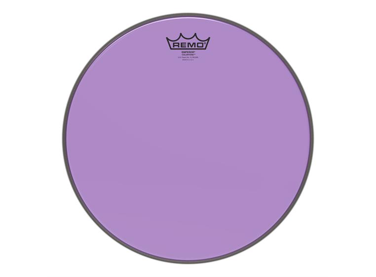 Remo BE-0314-CT-PU Emperor Colortone Purple Drumhead, 14"