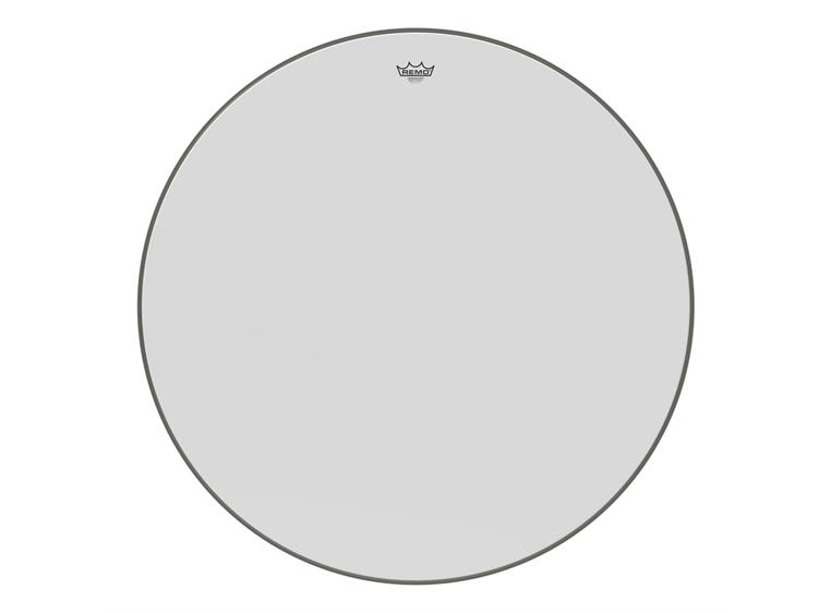 Remo BR-1236-00- Ambassador Smooth White Bass Drumhead, 36"