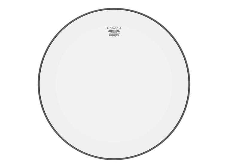 Remo CL-1320-P3- Powerstroke P3 Clear Classic Fit Bass Drumhead, 20" 