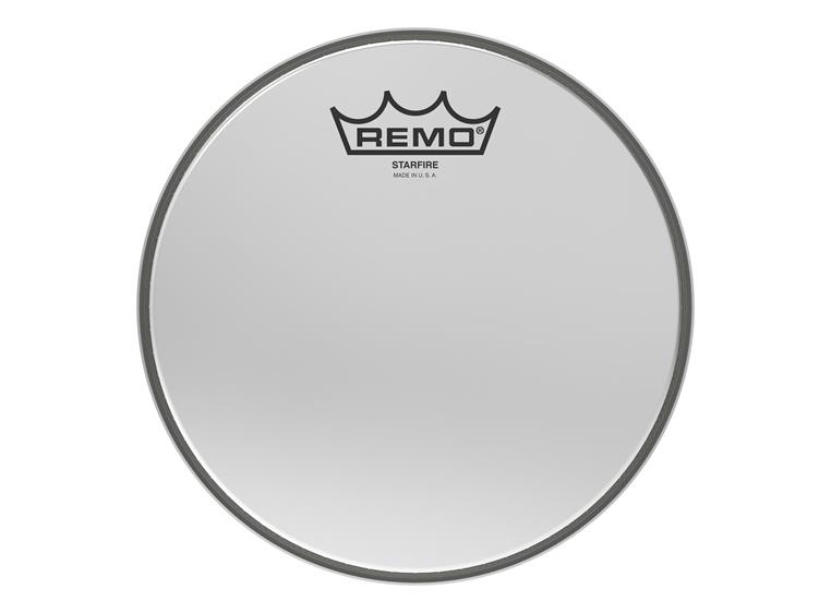 Remo CR-0008-00- Ambassador Starfire Drumhead - Chrome, 8"
