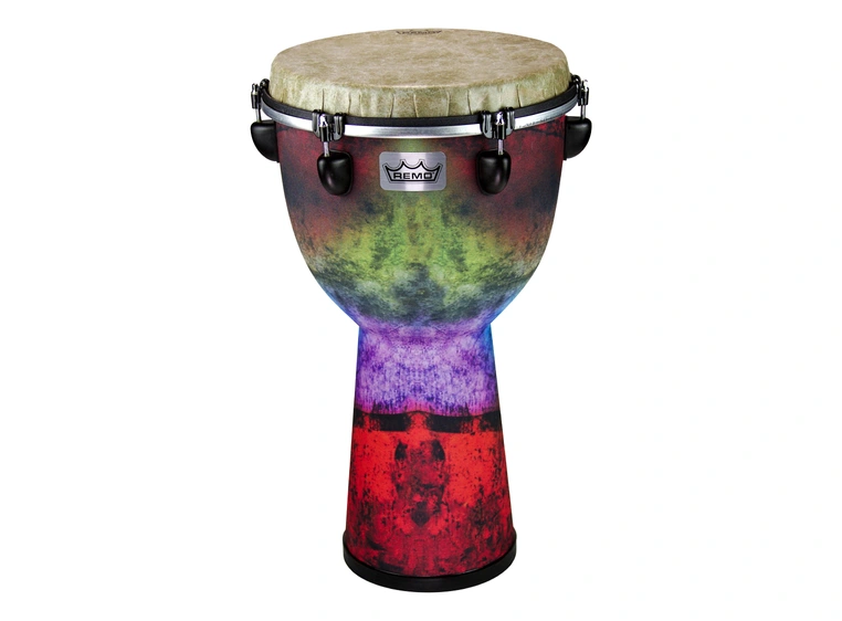 Remo DJ-6112-51- Apex Djembe Drum Mystic Red, 12" 